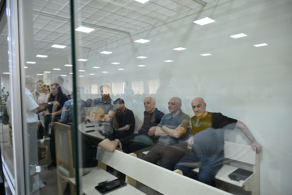 Forcibly displaced persons, including those injured, and whose relatives killed due to attacks by Armenian armed forces testify in court (PHOTO)