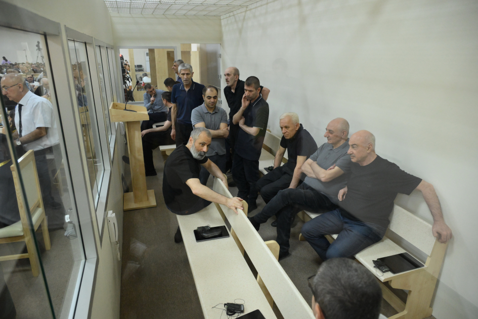 Forcibly displaced persons, including those injured, and whose relatives killed due to attacks by Armenian armed forces testify in court (PHOTO)