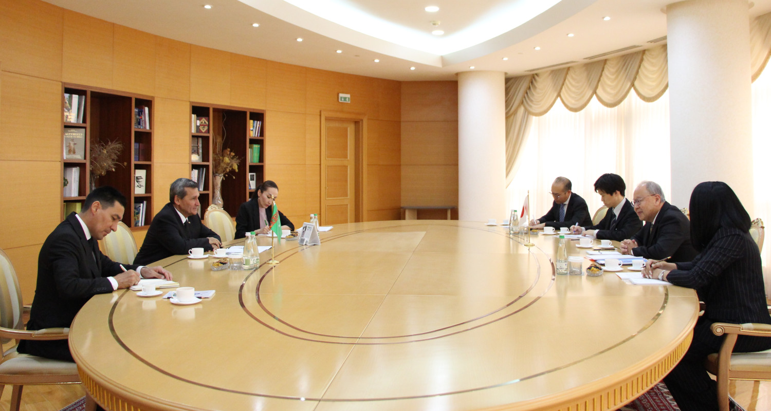 Turkmenistan and Japan discuss evolving ties through high-level meeting