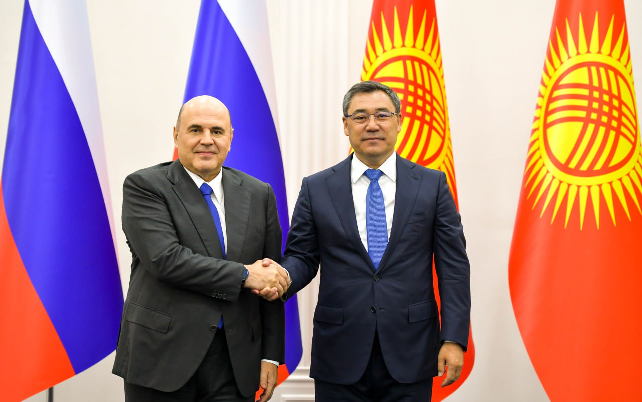 President Japarov meets Russian PM to discuss Kyrgyz-Russian cooperation