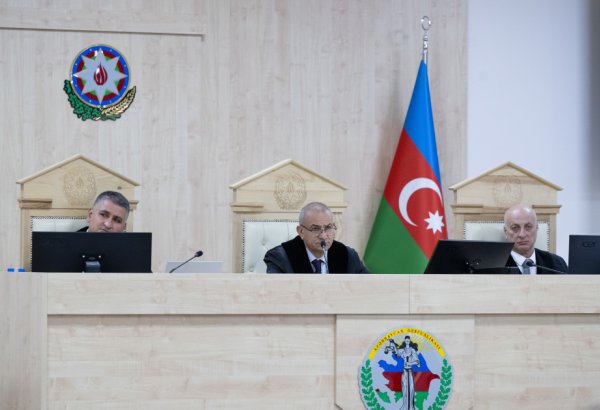 Forcibly displaced persons, including those injured, and whose relatives killed due to Armenian armed forces’ attacks on Khankendi, Lachin, Kalbajar, Aghdara, Jabrayil, and Fuzuli testify in court (PHOTO)