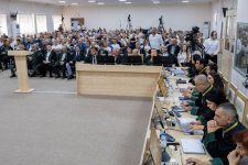 Forcibly displaced persons, including those injured, and whose relatives killed due to Armenian armed forces’ attacks on Khankendi, Lachin, Kalbajar, Aghdara, Jabrayil, and Fuzuli testify in court (PHOTO)