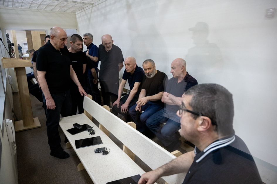 Forcibly displaced persons, including those injured, and whose relatives killed due to Armenian armed forces’ attacks on Khankendi, Lachin, Kalbajar, Aghdara, Jabrayil, and Fuzuli testify in court (PHOTO)