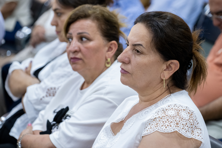 Forcibly displaced persons, including those injured, and whose relatives killed due to Armenian armed forces’ attacks on Khankendi, Lachin, Kalbajar, Aghdara, Jabrayil, and Fuzuli testify in court (PHOTO)