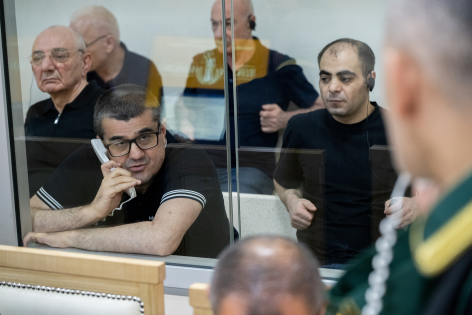 Forcibly displaced persons, including those injured, and whose relatives killed due to Armenian armed forces’ attacks on Khankendi, Lachin, Kalbajar, Aghdara, Jabrayil, and Fuzuli testify in court (PHOTO)