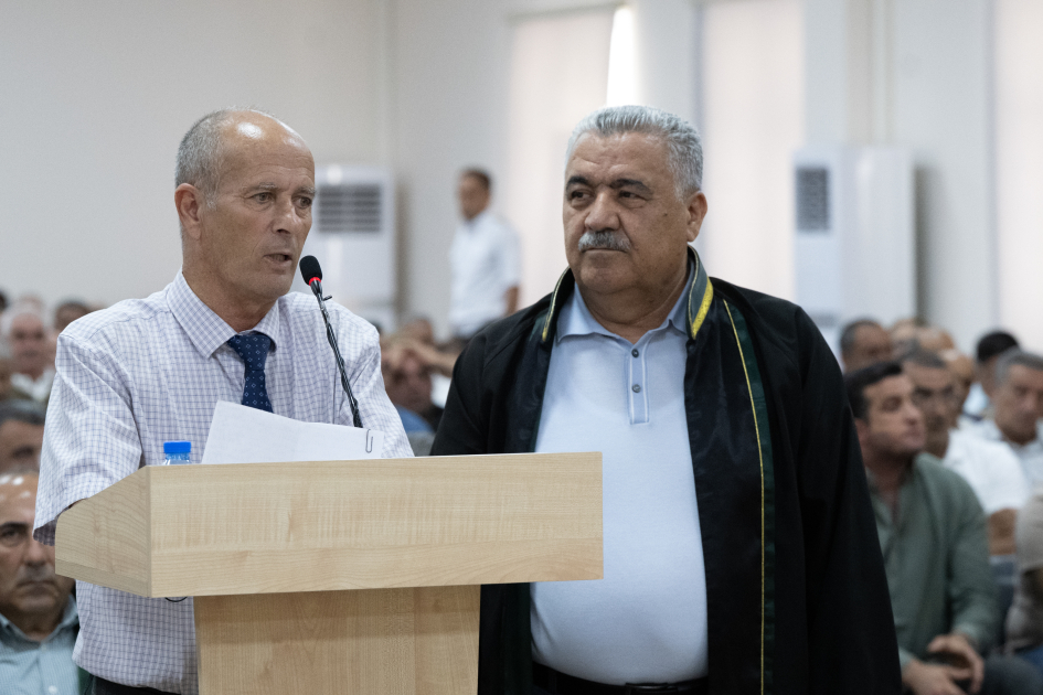 Forcibly displaced persons, including those injured, and whose relatives killed due to Armenian armed forces’ attacks on Khankendi, Lachin, Kalbajar, Aghdara, Jabrayil, and Fuzuli testify in court (PHOTO)
