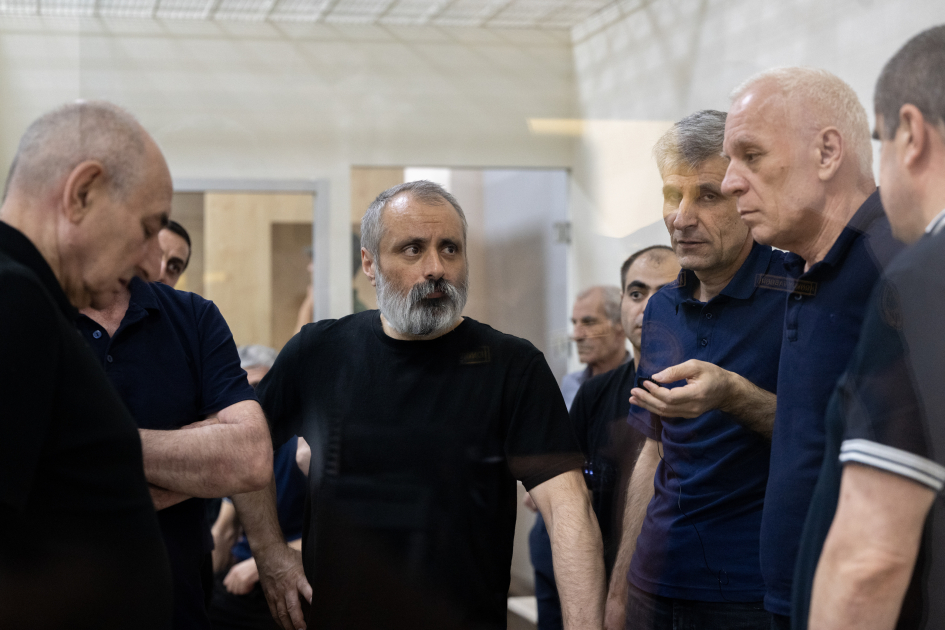 Forcibly displaced persons, including those injured, and whose relatives killed due to Armenian armed forces’ attacks on Khankendi, Lachin, Kalbajar, Aghdara, Jabrayil, and Fuzuli testify in court (PHOTO)