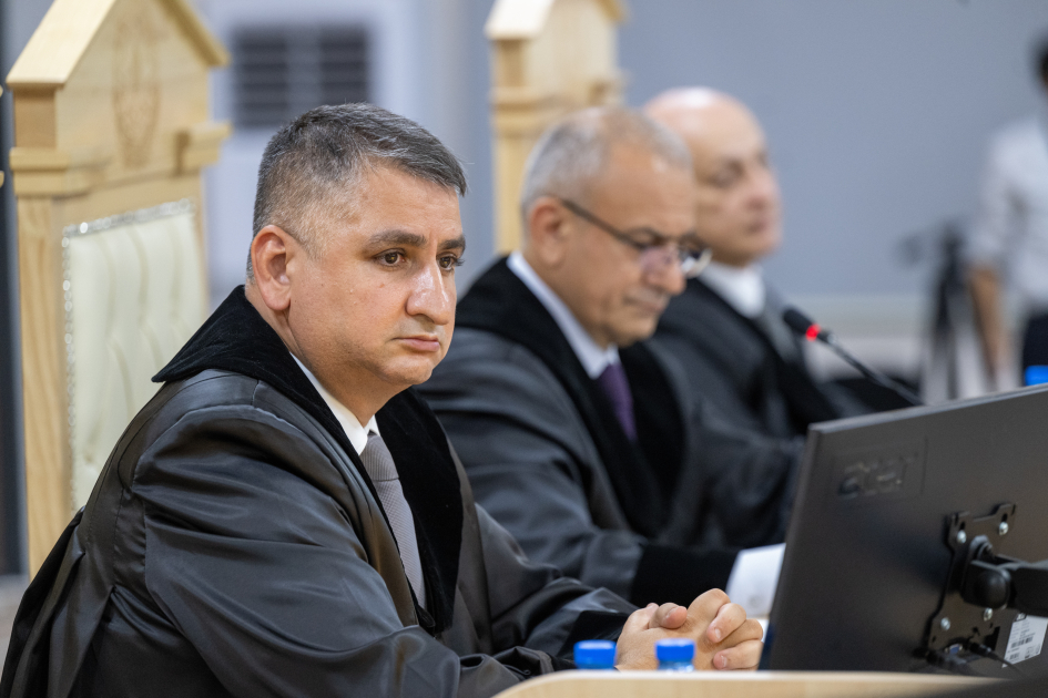 Forcibly displaced persons, including those injured, and whose relatives killed due to Armenian armed forces’ attacks on Khankendi, Lachin, Kalbajar, Aghdara, Jabrayil, and Fuzuli testify in court (PHOTO)