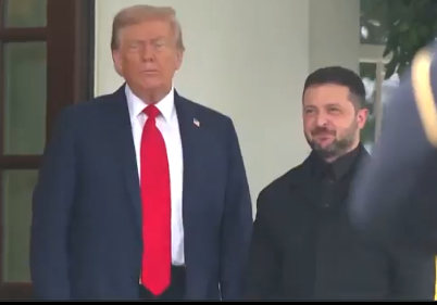 Trump welcomes Zelenskyy at White House (VIDEO)
