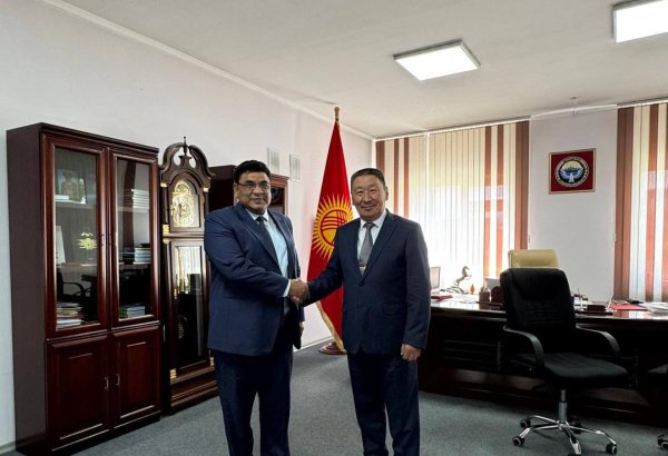 Kyrgyz Security Council Secretary meets Indian Ambassador to discuss bilateral ties