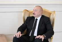 President Ilham Aliyev receives president of global affairs at Goldman Sachs Group Inc. (PHOTO/VIDEO)