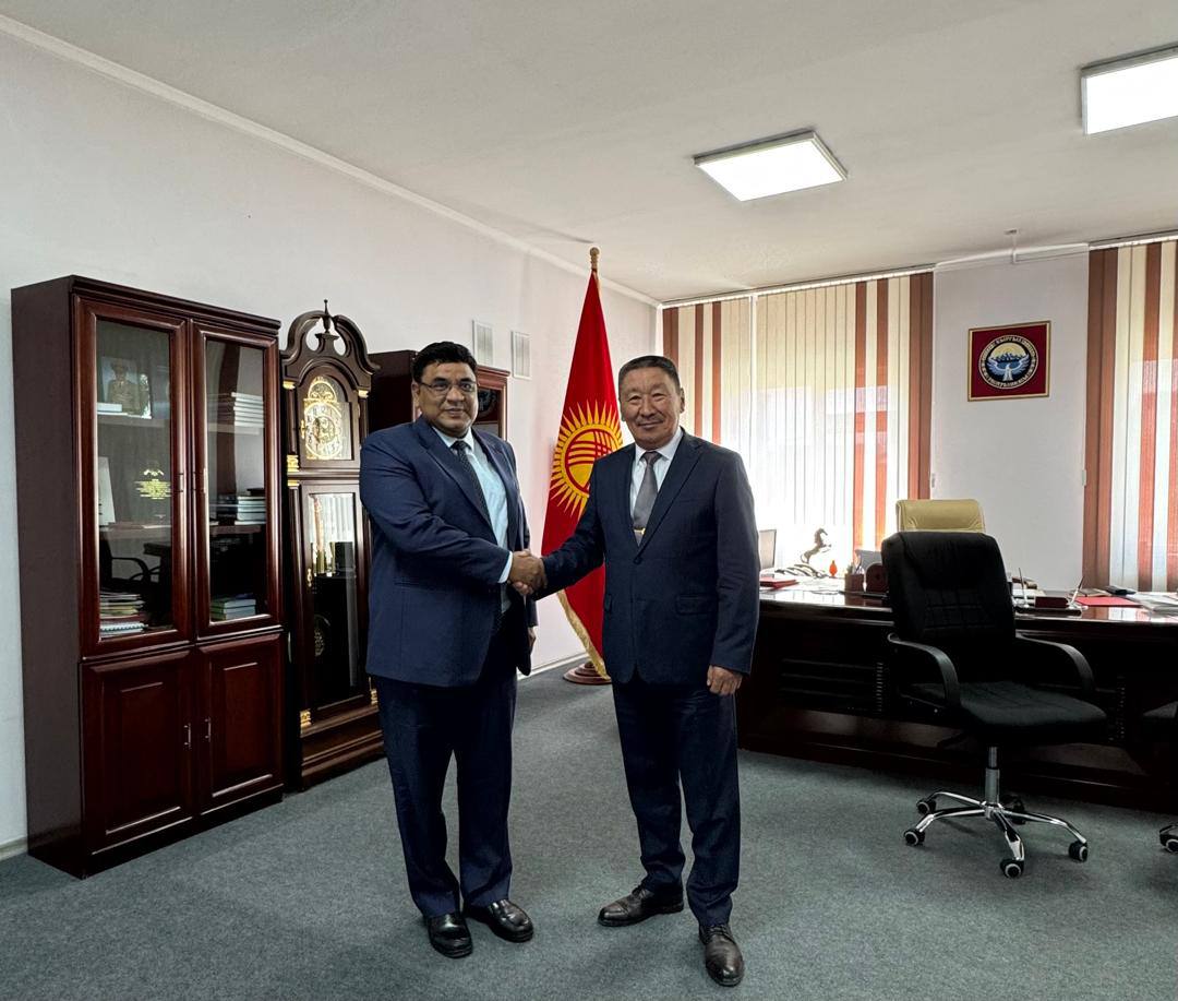 Kyrgyz Security Council Secretary meets Indian Ambassador to discuss bilateral ties