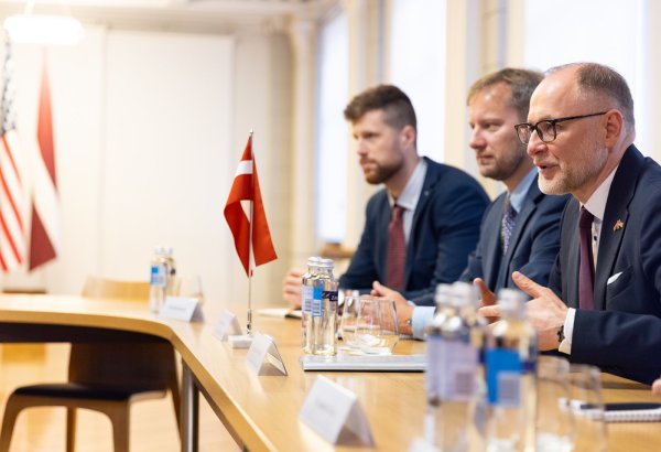 Latvian defense chief highlights US as strategic ally in regional security