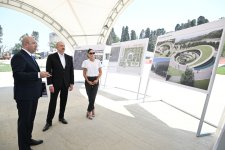 President Ilham Aliyev, First Lady Mehriban Aliyeva review work carried out at Ganja Memorial Complex (PHOTO)