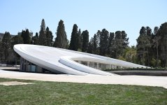 President Ilham Aliyev, First Lady Mehriban Aliyeva review work carried out at Ganja Memorial Complex (PHOTO)