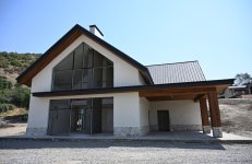 President Ilham Aliyev and First Lady Mehriban Aliyeva inspect construction of Hajikend recreation complex (PHOTO)