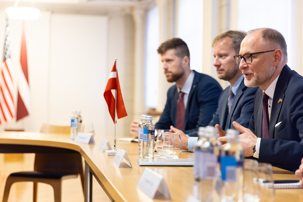 Latvian defense chief highlights US as strategic ally in regional security