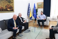 FM welcomes new OSCE mission chief to Bosnia and Herzegovina