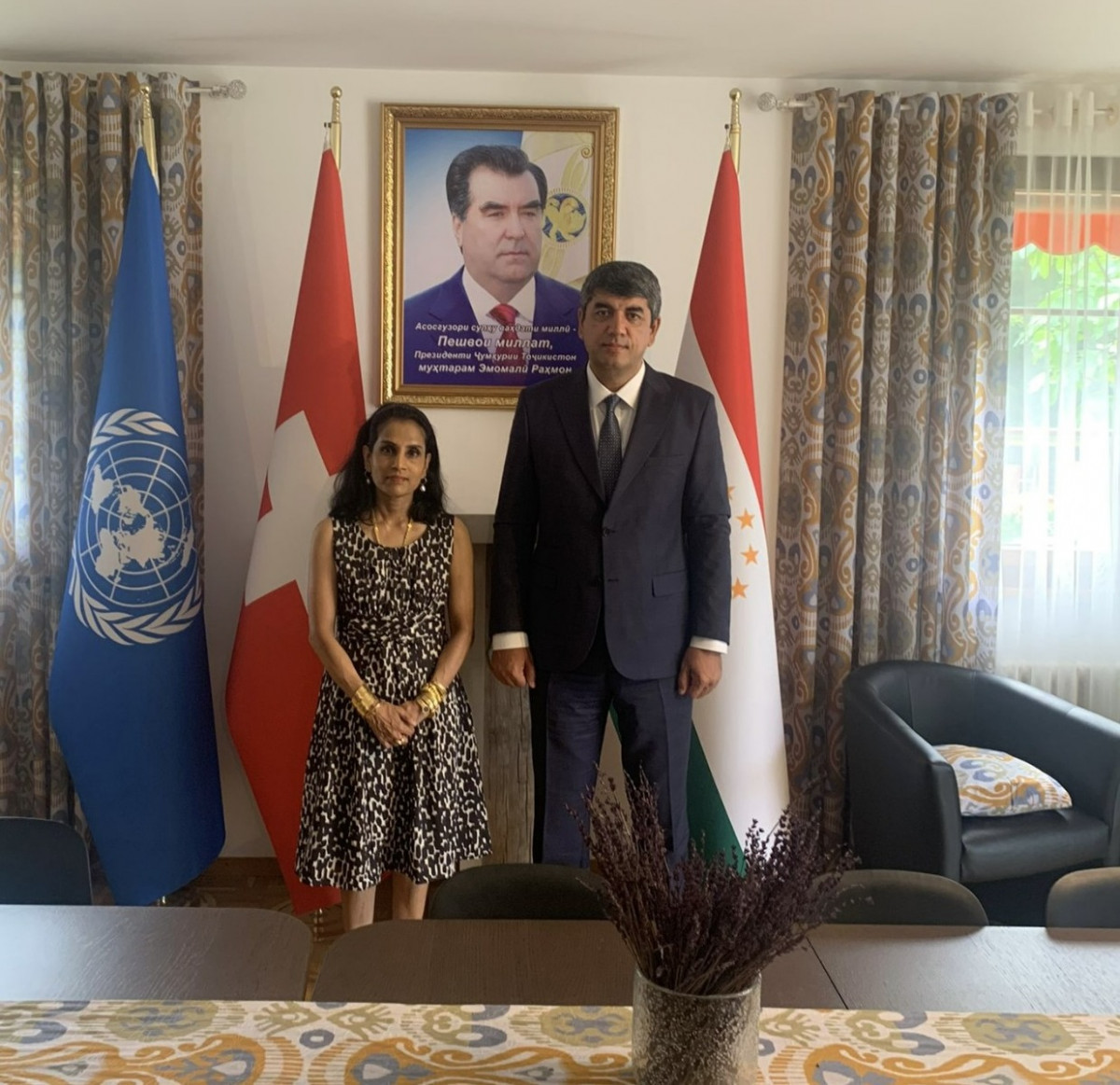 Tajikistan and UNHCR to tackle pressing challenges of refugees and humanitarian concerns