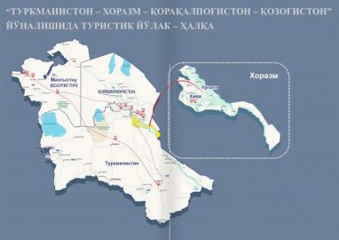 Uzbekistan putting forward cross-border tourism ring with Turkmenistan and Kazakhstan