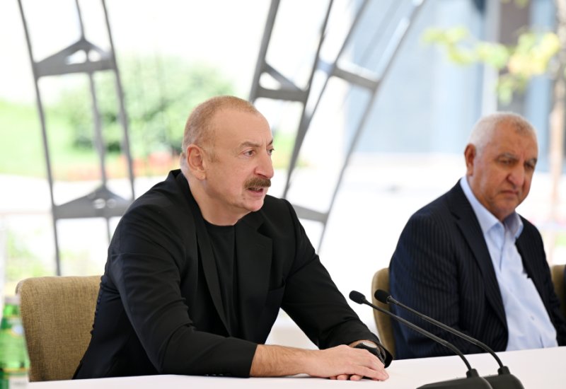 The fact that this document has been initialed actually puts an end to Armenia-Azerbaijan conflict - President Ilham Aliyev (FULL SPEECH)