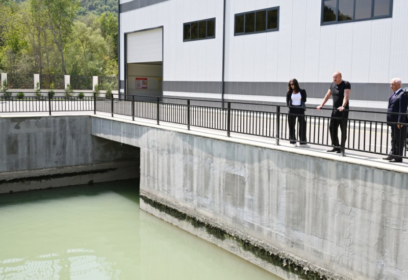 President Ilham Aliyev, First Lady Mehriban Aliyeva attend opening ceremony of small hydroelectric power plants in Kalbajar’s Vang village (PHOTO)