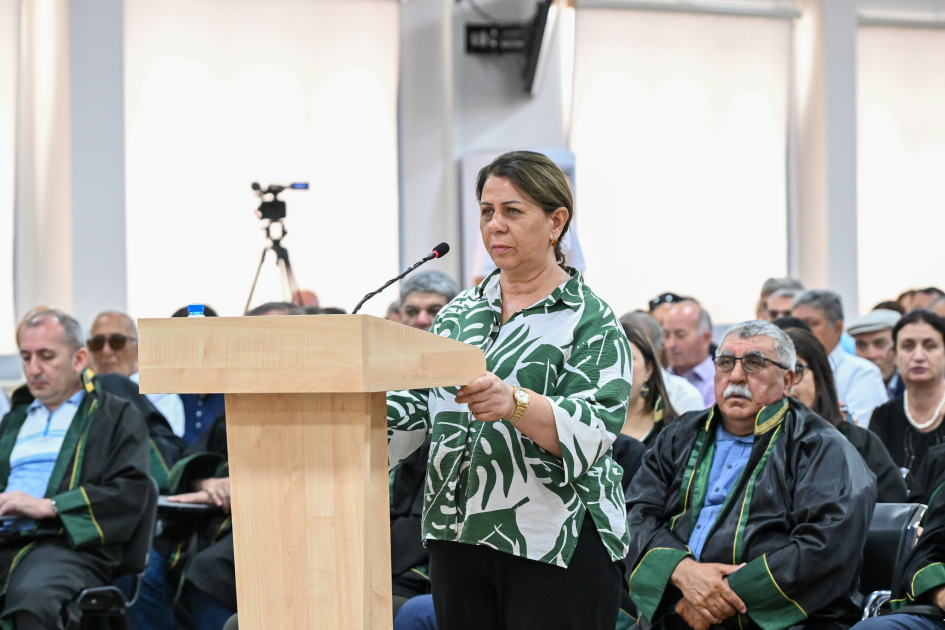 Forcibly displaced persons, including those injured, and whose relatives killed due to Armenian armed forces’ attacks on Khojaly, Lachin, Kalbajar, and Gubadli testify in court (PHOTO)
