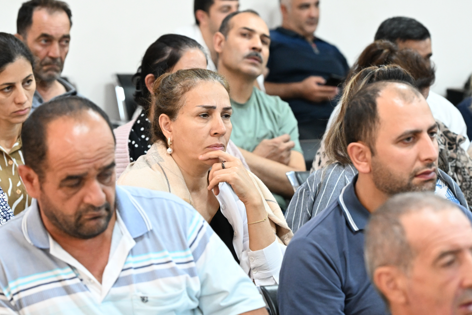 Forcibly displaced persons, including those injured, and whose relatives killed due to Armenian armed forces’ attacks on Khojaly, Lachin, Kalbajar, and Gubadli testify in court (PHOTO)