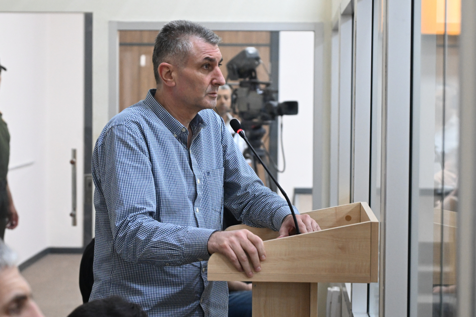 Forcibly displaced persons, including those injured, and whose relatives killed due to Armenian armed forces’ attacks on Khojaly, Lachin, Kalbajar, and Gubadli testify in court (PHOTO)