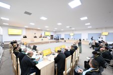 Forcibly displaced persons, including those injured, and whose relatives killed due to Armenian armed forces’ attacks on Khojaly, Lachin, Kalbajar, and Gubadli testify in court (PHOTO)