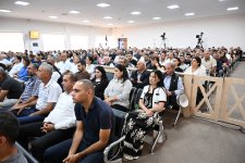 Forcibly displaced persons, including those injured, and whose relatives killed due to Armenian armed forces’ attacks on Khojaly, Lachin, Kalbajar, and Gubadli testify in court (PHOTO)