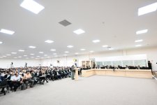 Forcibly displaced persons, including those injured, and whose relatives killed due to Armenian armed forces’ attacks on Khojaly, Lachin, Kalbajar, and Gubadli testify in court (PHOTO)