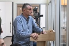 Forcibly displaced persons, including those injured, and whose relatives killed due to Armenian armed forces’ attacks on Khojaly, Lachin, Kalbajar, and Gubadli testify in court (PHOTO)