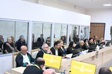 Forcibly displaced persons, including those injured, and whose relatives killed due to Armenian armed forces’ attacks on Khojaly, Lachin, Kalbajar, and Gubadli testify in court (PHOTO)
