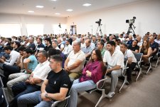 Forcibly displaced persons, including those injured, and whose relatives killed due to Armenian armed forces’ attacks on Khojaly, Lachin, Kalbajar, and Gubadli testify in court (PHOTO)