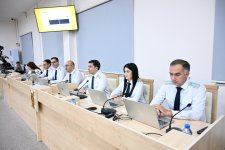 Forcibly displaced persons, including those injured, and whose relatives killed due to Armenian armed forces’ attacks on Khojaly, Lachin, Kalbajar, and Gubadli testify in court (PHOTO)