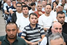 Forcibly displaced persons, including those injured, and whose relatives killed due to Armenian armed forces’ attacks on Khojaly, Lachin, Kalbajar, and Gubadli testify in court (PHOTO)