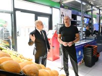 President Ilham Aliyev attends opening of "Balland - Kalbajar honey, bee, and beekeeping products store" (PHOTO/VIDEO)