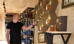 President Ilham Aliyev attends opening of "Balland - Kalbajar honey, bee, and beekeeping products store" (PHOTO/VIDEO)