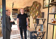 President Ilham Aliyev attends opening of "Balland - Kalbajar honey, bee, and beekeeping products store" (PHOTO/VIDEO)