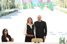 President Ilham Aliyev, First Lady Mehriban Aliyeva meet residents of Kalbajar (PHOTO/VIDEO)