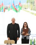 President Ilham Aliyev, First Lady Mehriban Aliyeva meet residents of Kalbajar (PHOTO/VIDEO)
