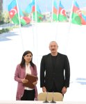 President Ilham Aliyev, First Lady Mehriban Aliyeva meet residents of Kalbajar (PHOTO/VIDEO)