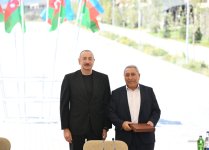 President Ilham Aliyev, First Lady Mehriban Aliyeva meet residents of Kalbajar (PHOTO/VIDEO)