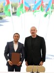 President Ilham Aliyev, First Lady Mehriban Aliyeva meet residents of Kalbajar (PHOTO/VIDEO)