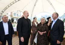 President Ilham Aliyev, First Lady Mehriban Aliyeva meet residents of Kalbajar (PHOTO/VIDEO)