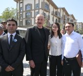 President Ilham Aliyev, First Lady Mehriban Aliyeva meet residents of Kalbajar (PHOTO/VIDEO)