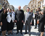 President Ilham Aliyev, First Lady Mehriban Aliyeva meet residents of Kalbajar (PHOTO/VIDEO)