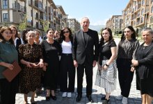 President Ilham Aliyev, First Lady Mehriban Aliyeva meet residents of Kalbajar (PHOTO/VIDEO)