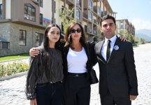 President Ilham Aliyev, First Lady Mehriban Aliyeva meet residents of Kalbajar (PHOTO/VIDEO)